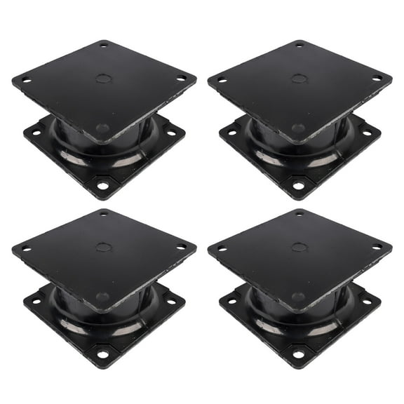 Mustrod 4PCS Vibratory Plate Compactor Rubber Isolator Shock Mount for Stanley HS6000 HS6019 HS8000 HS11000 HSX11