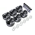 thumbnail image 1 of Mustrod 6pcs 84.00mm Pistons & Rings Set for BMW 3er 5er Z4 E46 E39 E60 E83 E85 M54B25 11257512526, 1 of 11