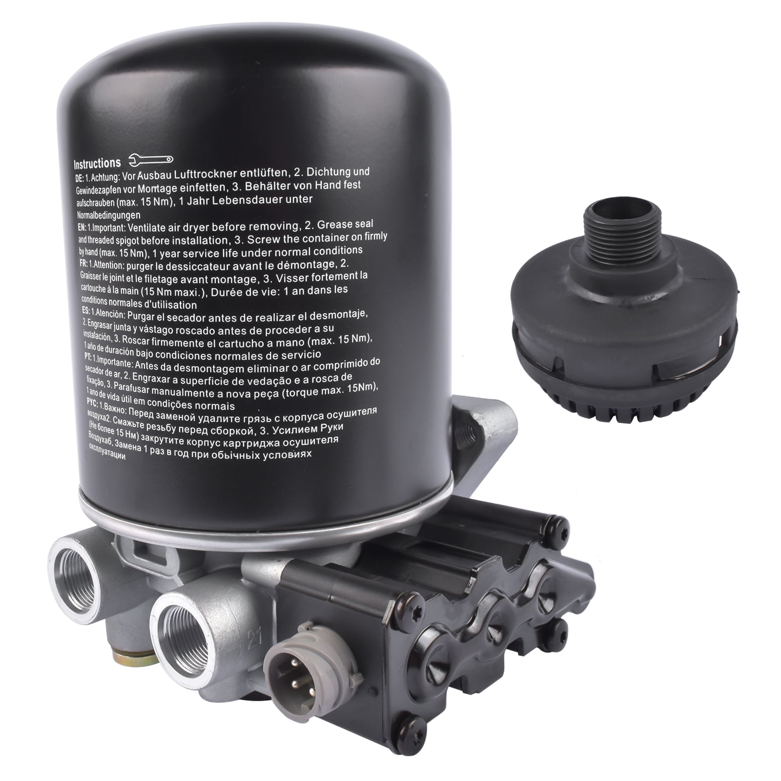 Mustrod Air Dryer with Coalescing Cartridge for Volvo #21440978 ...