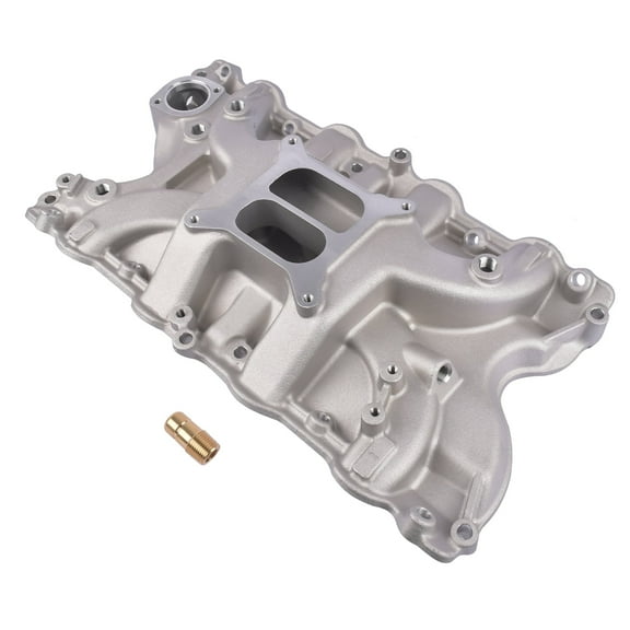 Mustrod Aluminum Dual Plane Intake Manifold Edelbrock 2166 Performer 460 for 1968-1972 Ford 429/460