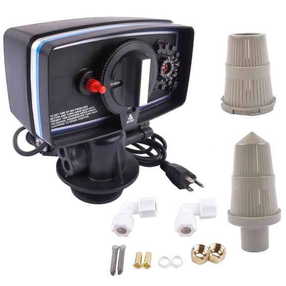 Mustrod Automatic 12-Day Timer Control Valve 5600 Water Softener Valve Timer 110V/60Hz, 0.1-0.6Mpa
