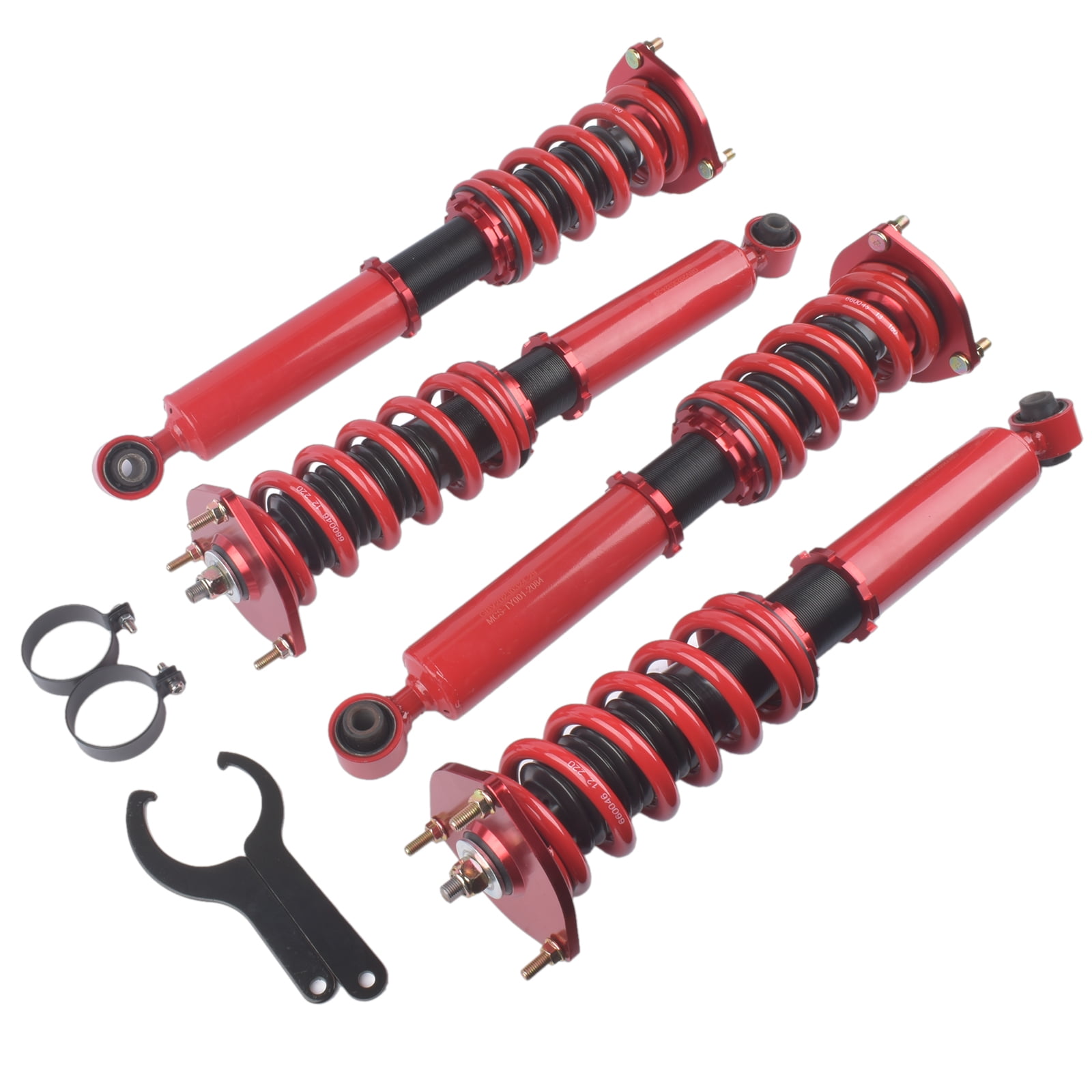 Mustrod Coilovers Suspension Shock Springs Kit For Toyota Supra 2D 3.0L 19861992 Adjustable