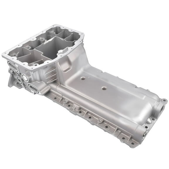 Mustrod DC3Z6675A Upper Aluminum Engine Oil Pan for 2011-2019 Ford F-250 F-350 F-450 F-550 Super Duty