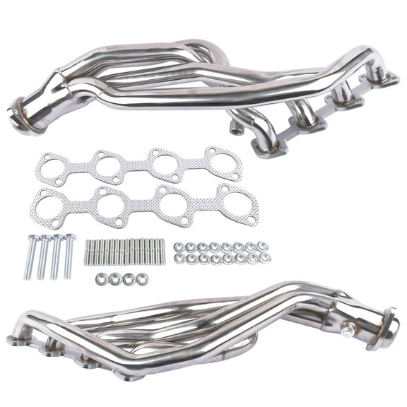 Mustrod For 1996-2004 Ford Mustang GT 4.6L V8 Stainless Steel Exhaust Manifold Headers