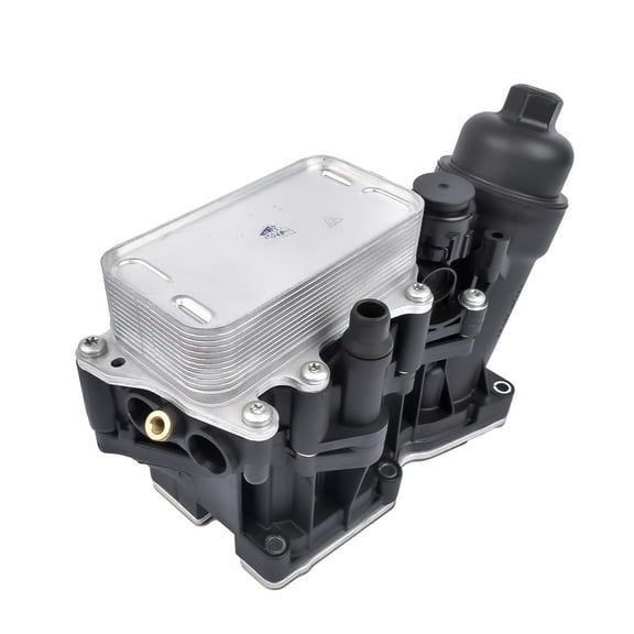 Mustrod For 2014-2018 BMW 328d 535d X3 X5 Engine Oil Filter Housing & Cooler 11428507697 11428507694