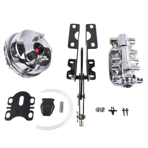 Mustrod For Ford Fairlane Torino Ranchero 7" Power Brake Booster Master Conversion Kit