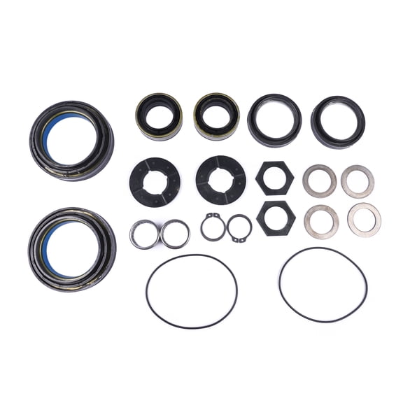 Mustrod Front Axle Kunckle Seal Thrust Washer Snap Ring Kit for Ford 1998-2004 F-250 F-350 F-450 F-550 Excursion