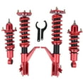 thumbnail image 1 of Mustrod Front Rear Coilover Spring and Shock Assembly for Honda Civic Coupe Sedan 2001-2005 Red 4Pcs, 1 of 10