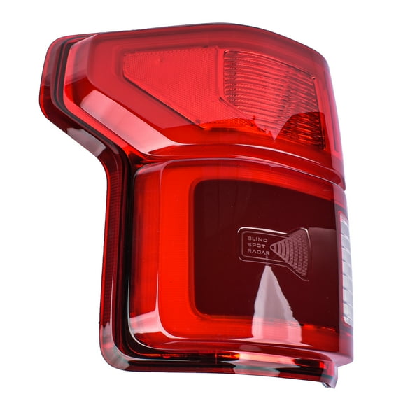 Mustrod Left Driver Side Rear LED Tail Light Assembly Brake Lamp for Ford F-150 2018-2020 Blind Spot