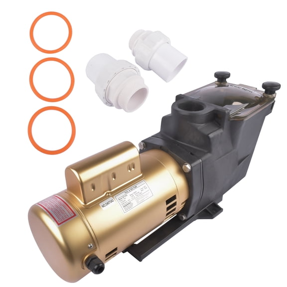 Mustrod W3SP2607X10 Super Pool Pump 1 HP Single Speed 115/230V for Hayward and In-Ground Pools