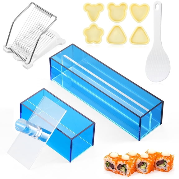 Musubi Maker Kit, 10-piece set, for DIY brunch, bento, picnic