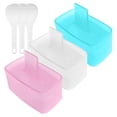 thumbnail image 1 of Musubi Mold, 3 Pack Musubi Maker Press, Non-Stick Onigiri Mold Maker Sushi Press Mold for Musubi Home DIY, Lunch Bento with 3 Rice Ladles, Multisize, 1 of 9