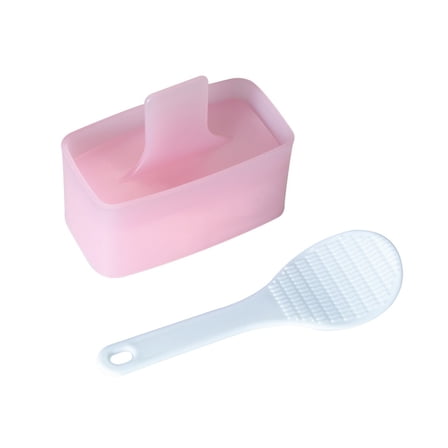 Musubi Press Mold Set, Sushi Rice Mold and NonStick Surface Easy Sushi Molds Press for Kitchen Cooking and Serving Rice pink