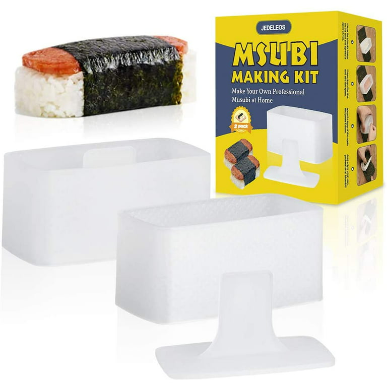 Musubi Press, Spam Musubi Maker Mold, BPA Free, Non-Stick & Non-Toxic  Musubi Rice Making Kit - Make Your Own