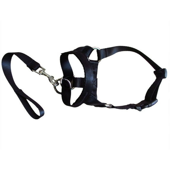 Musuos Dog Head Collar Gentle Stop Pulling Pet Lead Padded Noseband Training Halter