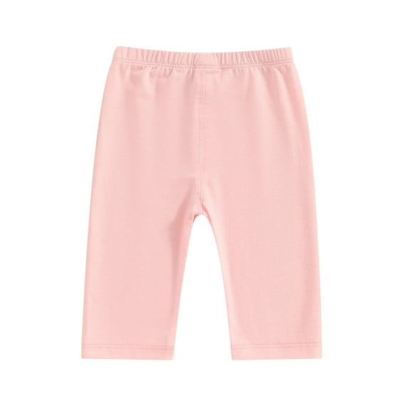 Musuos Kids' Sports Pants 6M 12M 2-8Years Elastic High Waist Solid Color Athletic Long Sweatpants Casual Pants for Boys Girls