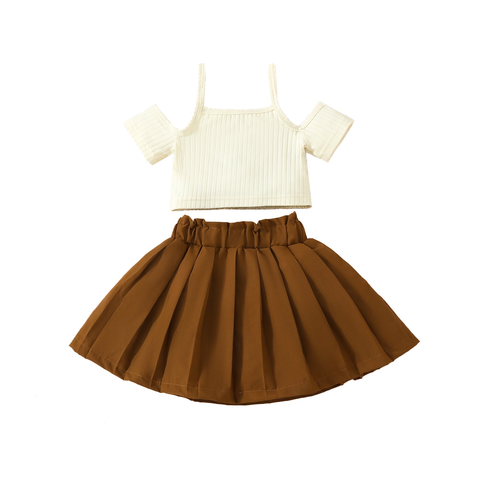 KIDS SHIRRING WAIST SKIRT 4-10 MAYFAIR MARY main image 1