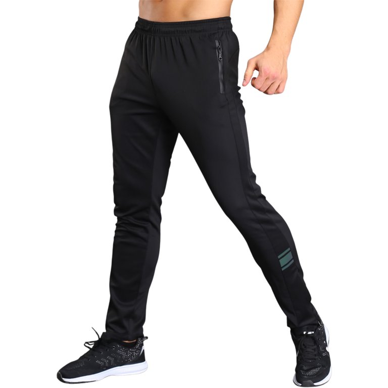 Musuos Men Elastic Mid Waist Wild Sports Pants Printed Patchwork Fast-Dry  Casual Slim Fit Zipper Hem Trousers for Daily Fitness Jogger
