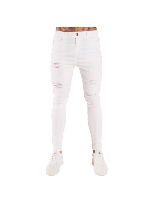 Skinny White Jeans Men