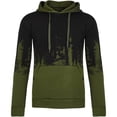 thumbnail image 1 of Musuos Men's Hood Sweatshirt, 3D Printed Long Sleeve Loose Hoodies with Kangaroo Pocket for Autumn Winter, 1 of 6