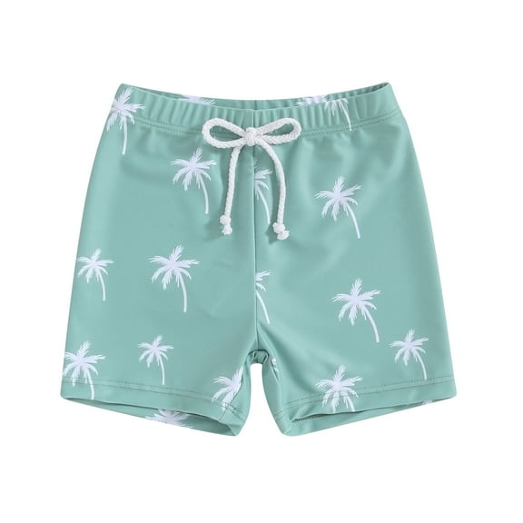 Musuos Toddler Boys Swim Shorts 6M 12M 18M 24M 3Y 4Y Casual Elastic Waist Cute Dinosaur Print Swim Trunks for Baby