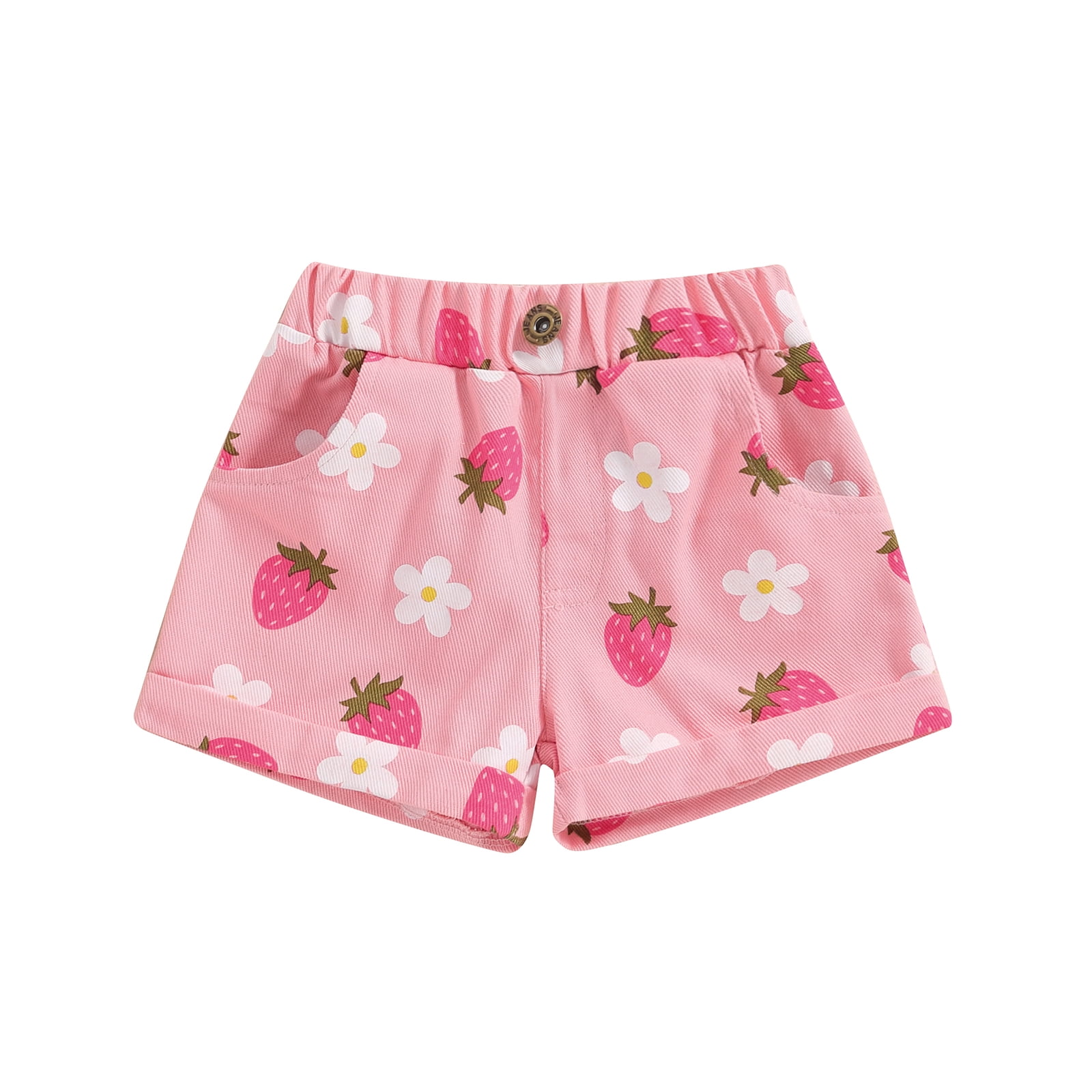 Musuos Toddler Girls Sweet Denim Shorts 6M 12M 18M 24M 3Y 4Y Summer