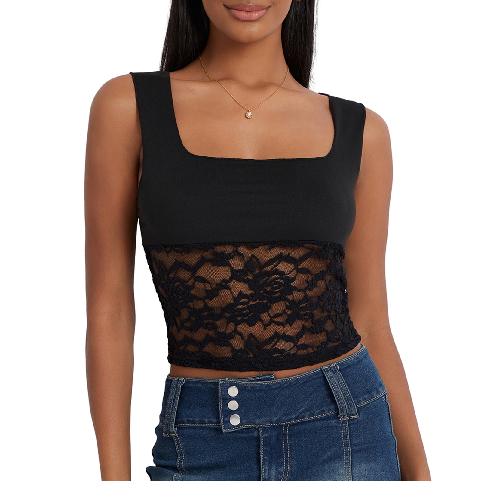 S fur sequins camisole ❤︎THEREDTHEREAD Womens Plus Size Sequins Tank Tops Sexy V Neek Sparkle