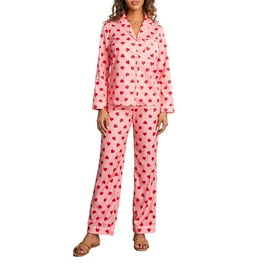 Mayfair women's Minky Fleece Pajama Set Soft Micro Fleece