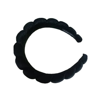 Thin Headband Plain Matte: 6PCS Decorative Plastic Headband Hair Hoop Hair  Band