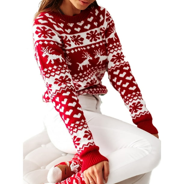 Plus size ugly christmas sweater tunic best sale
