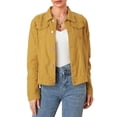 thumbnail image 1 of Musuos Women´s Solid Color Denim Jacket, Casual Long Sleeve Button Down Chest Pocket Jean Jacket, 1 of 10