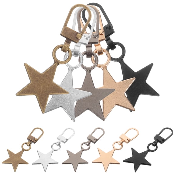 Mutably 10Pcs Zippers Extender Zipper Pulls Handle Luggage Zipper Head DIY Coat Zipper Accessories