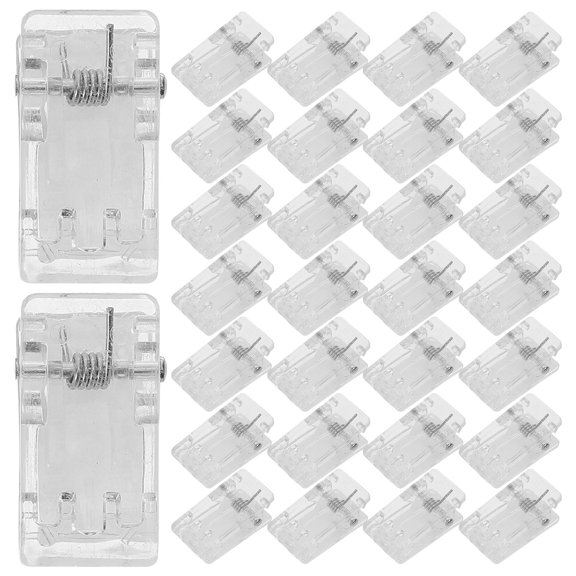 OFFIGAM 50- Inch Spring Clips for Transparent Wall Tapestry, Business Exhibitions, and Home Decor