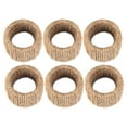 thumbnail image 1 of SWETRACE Dining Napkin Holder Napkin Ring Rope Napkin Holder Event Organizers Graduations 6Pcs, 1 of 11