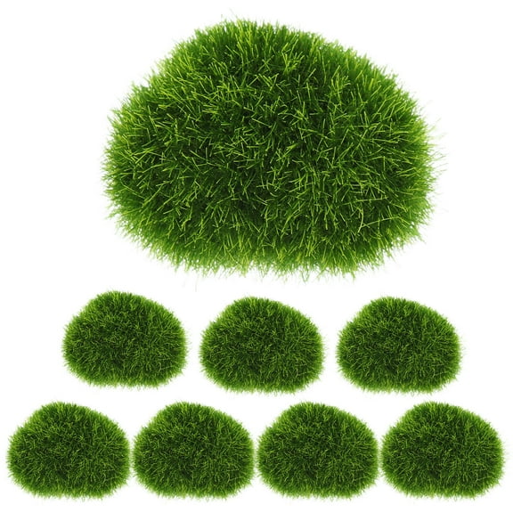OFFIGAM Moss Rocks Decorative Green Foam Pieces for Crafts, Home Decor, and Floral Arrangements