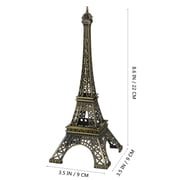 Metallic Eiffel Tower Model Figurine Travel Souvenir Statue Collectible Decorative Eiffel Tower
