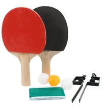 Mutably Portable Table Tennis Set Professional Pong Paddle Set with Retractable Net Balls for Indoor Outdoor PlayBeginner Or Professional