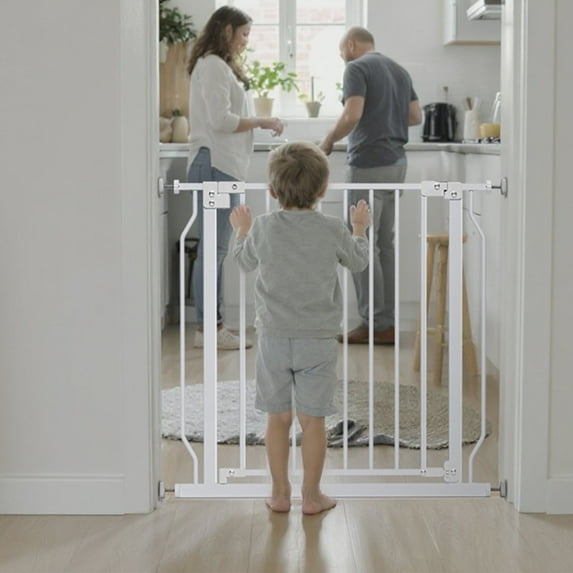 Mutak Baby Gate Safety Stair Gate Dog Fence Doorway 29.5"-53"W x 30"H