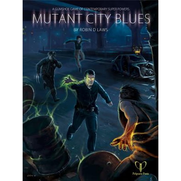 Pre-Owned Mutant City Blues (Hardcover 9781934859117) by Robin D. Laws