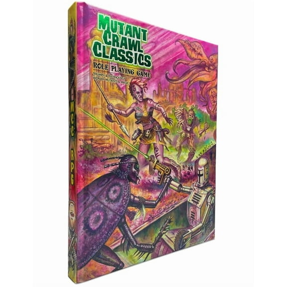 Mutant Crawl Classics Core Rulebook - Hardcover Edition, (Hardcover)