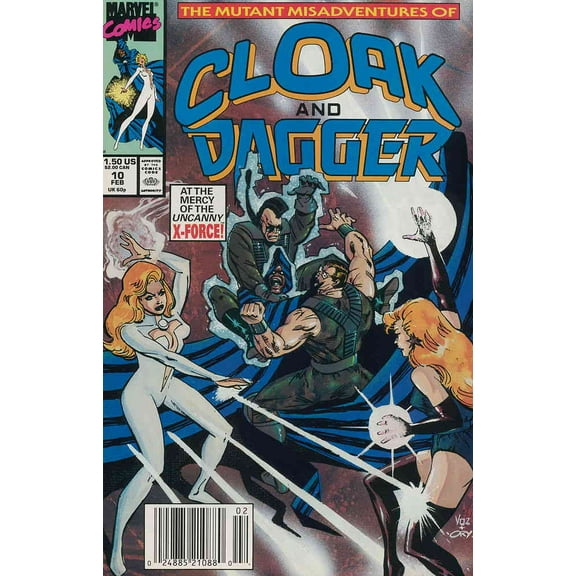 Mutant Misadventures of Cloak And Dagger, The #10 (Newsstand) VF ; Marvel Comic Book