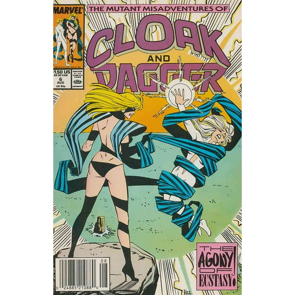 Mutant Misadventures of Cloak And Dagger, The #6 (Newsstand) VF ; Marvel Comic Book