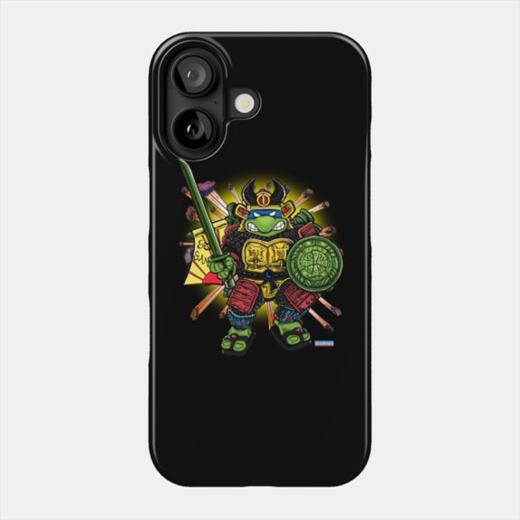 Mutant Ninja Turtle Samurai Art Shockproof Phone Case for iPhone 11-17 Models