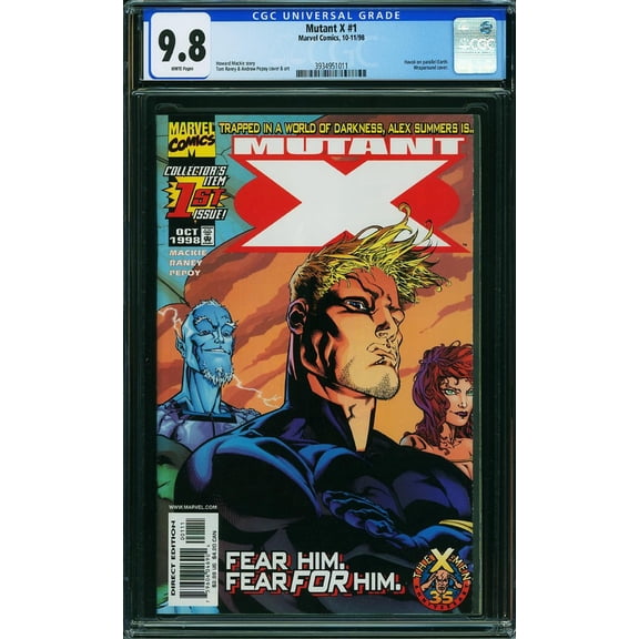 Mutant X #1 - CGC 9.8 Comic Book