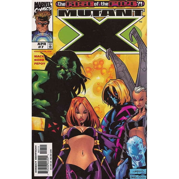 Mutant X (1st series) #7 VF ; Marvel Comic Book