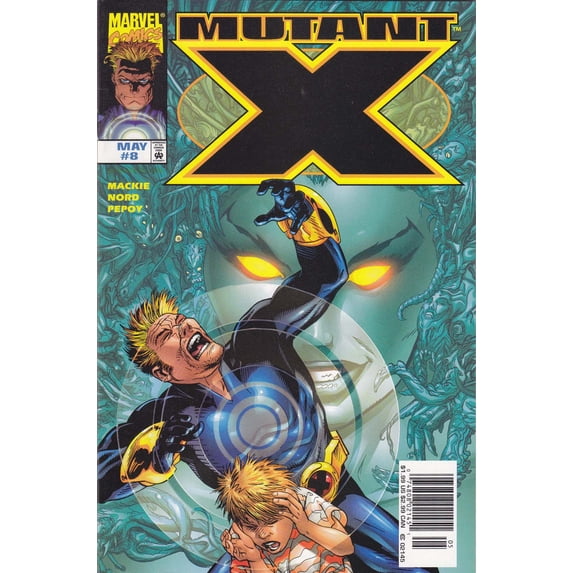 Mutant X (1st series) #8 (Newsstand) VF ; Marvel Comic Book