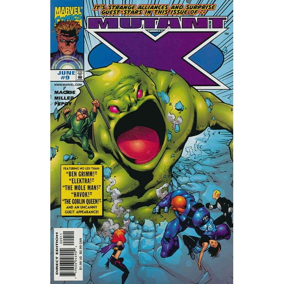 Mutant X (1st series) #9 VF ; Marvel Comic Book