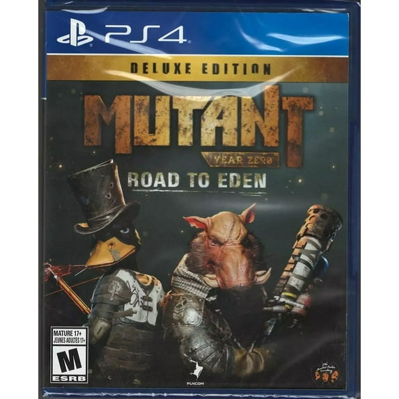 Mutant Year Zero: Road to Eden Deluxe Edition PS4 (Brand New Factory Sealed US V