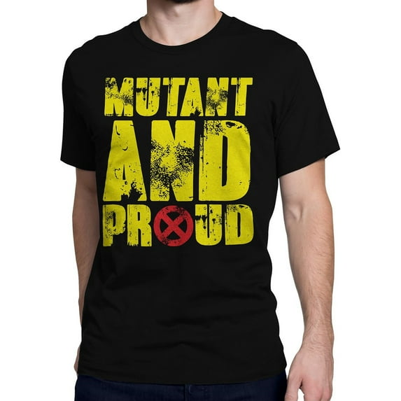 Mutant and Proud Men's T-Shirt-Medium