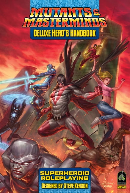 Mutants & Masterminds Deluxe Hero's Handbook, (Hardcover)